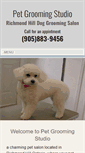 Mobile Screenshot of petgroom.ca